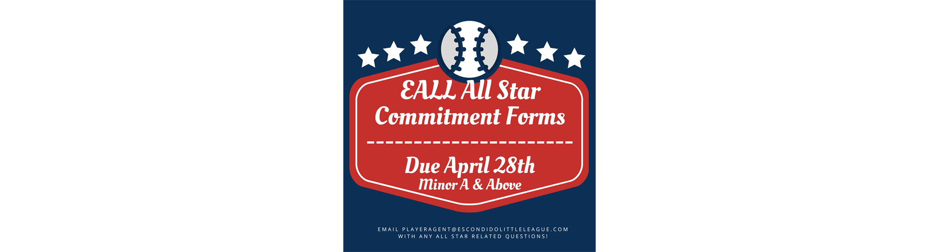 All-Star Commitment Forms Due 4/28