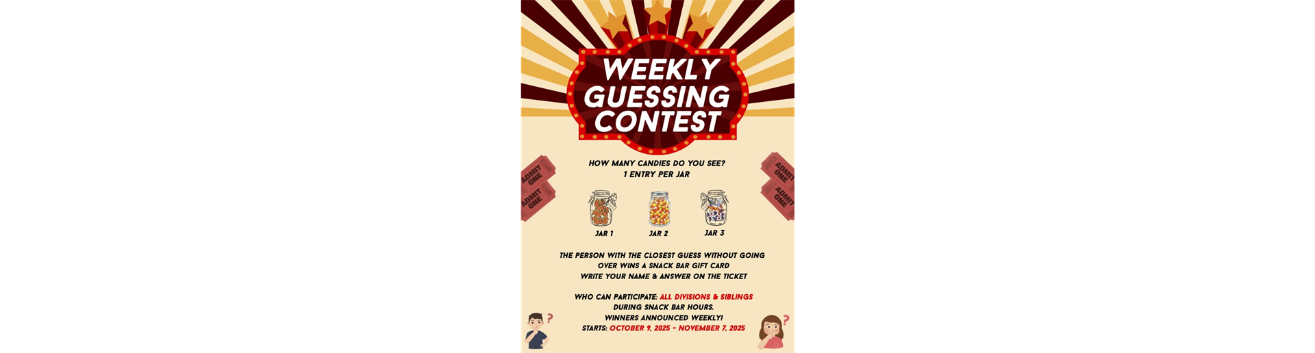 GUESSING CONTEST!!